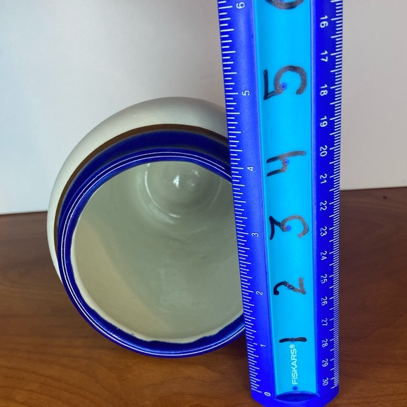 Mexican Tonala Pottery Vase 6” Black Swan Bird Mexico Folk Art Blue Green Brown - Picture 5 of 7